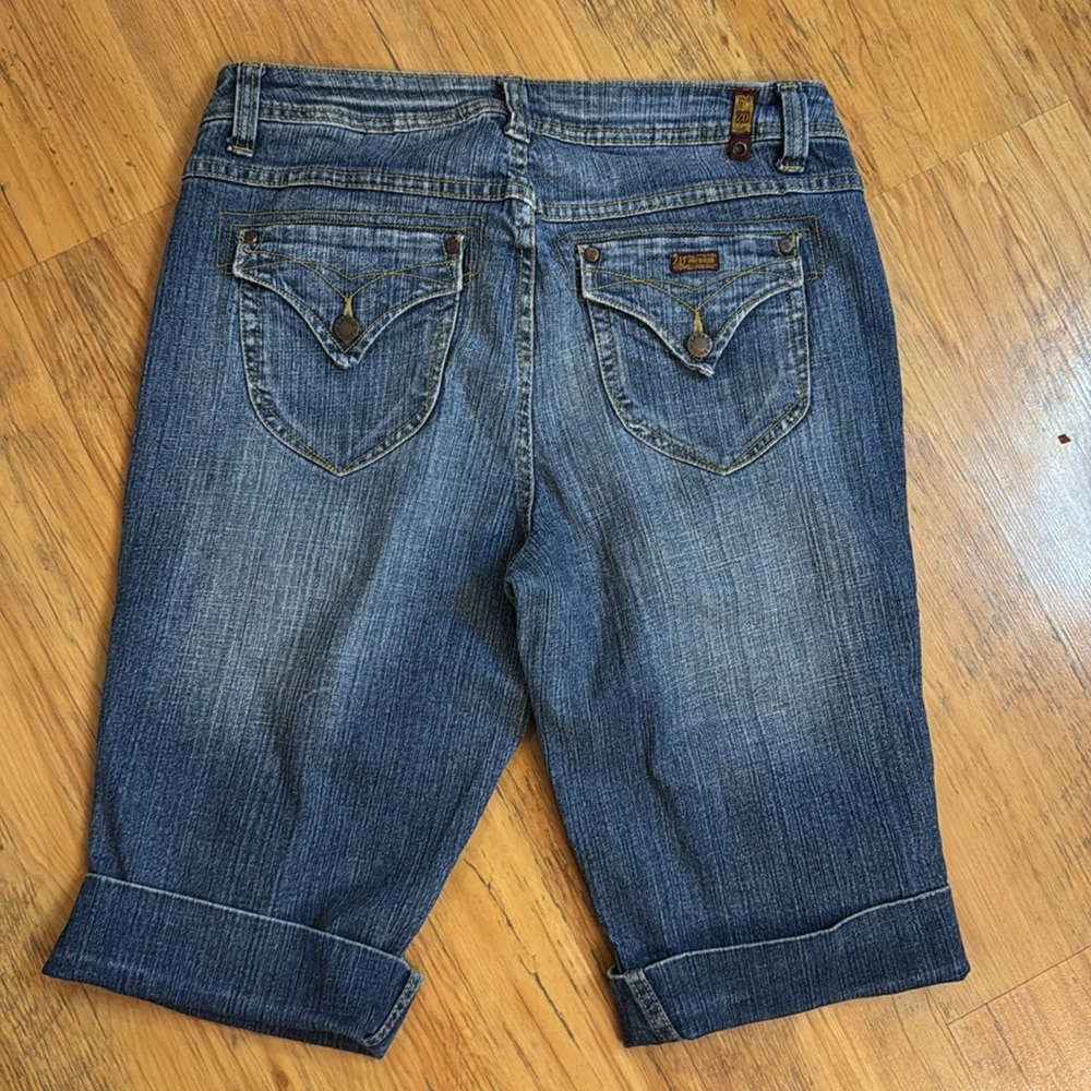 Zana Di Y2K Burmuda Denim Jean Shorts Sz 16